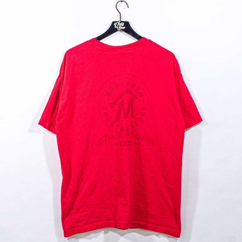 Marlboro Country Store Tonal Pocket T-Shirt VTG 90s One Size Streetwear